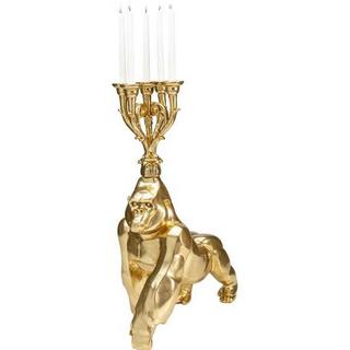 KARE Design Kerzenständer Gorilla gold  