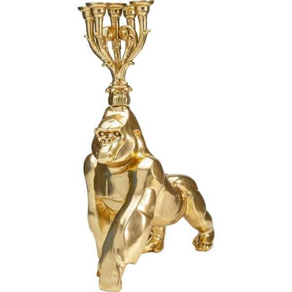 KARE Design Kerzenständer Gorilla gold  