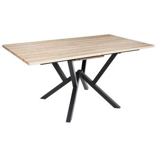 Beliani Ausziehbarer Esstisch aus MDF-Platte Modern ANSELL  