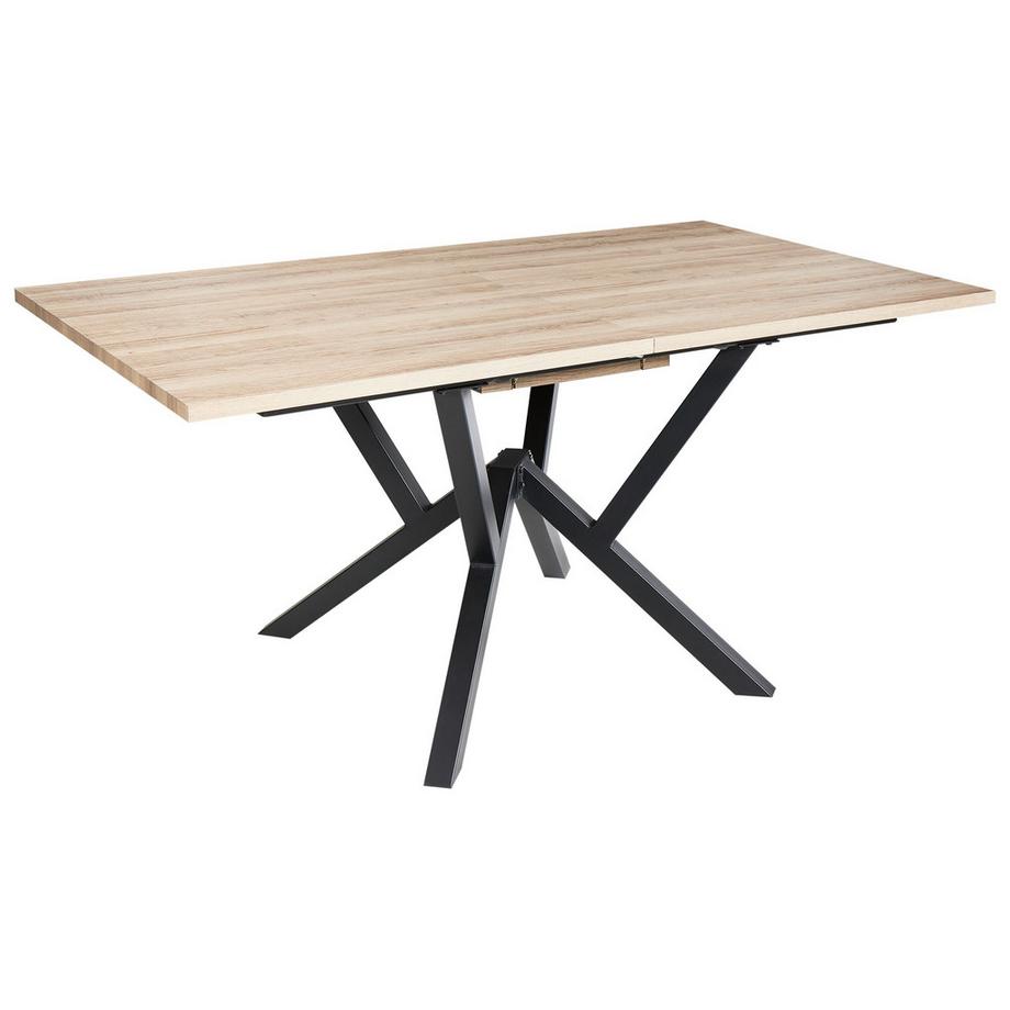 Beliani Tavolo da pranzo estensibile en Fibra a media densità (MDF) Moderno ANSELL  