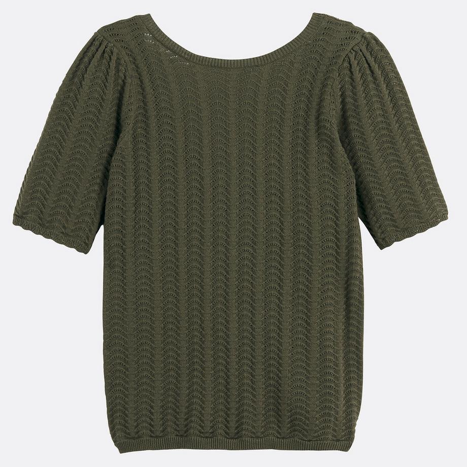 La Redoute Collections Feinstrick Rundhals Pullover  