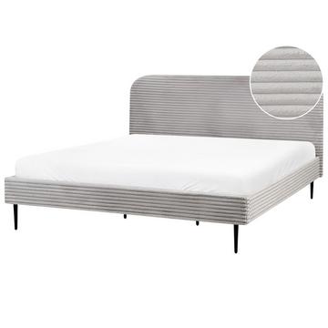 Lit avec sommier en Velours côtelé Glamour FLAYAT