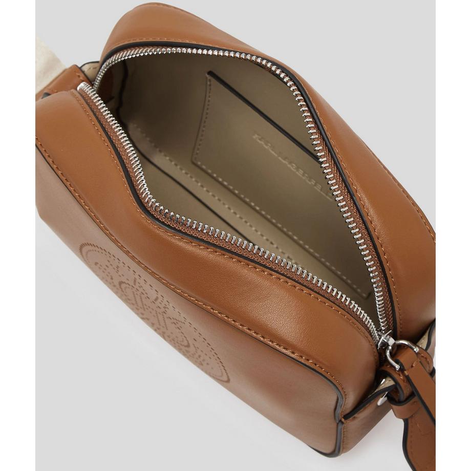 KARL LAGERFELD Circle Camera Perforated Tasche  