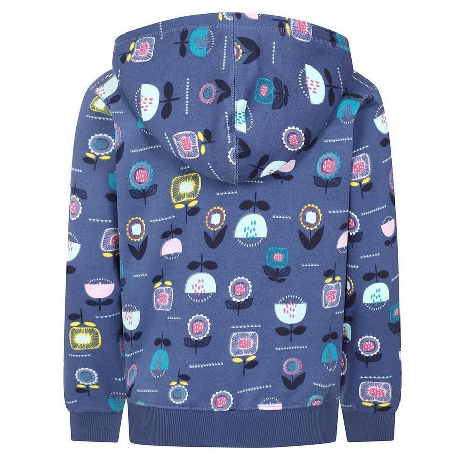 Lazy Jacks Sweat à capuche zippé motif floral  