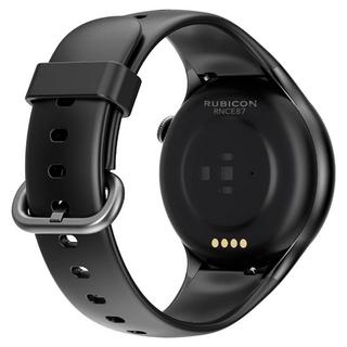 Avizar  Smartwatch Sportuhr, Rubicon Schwarz 