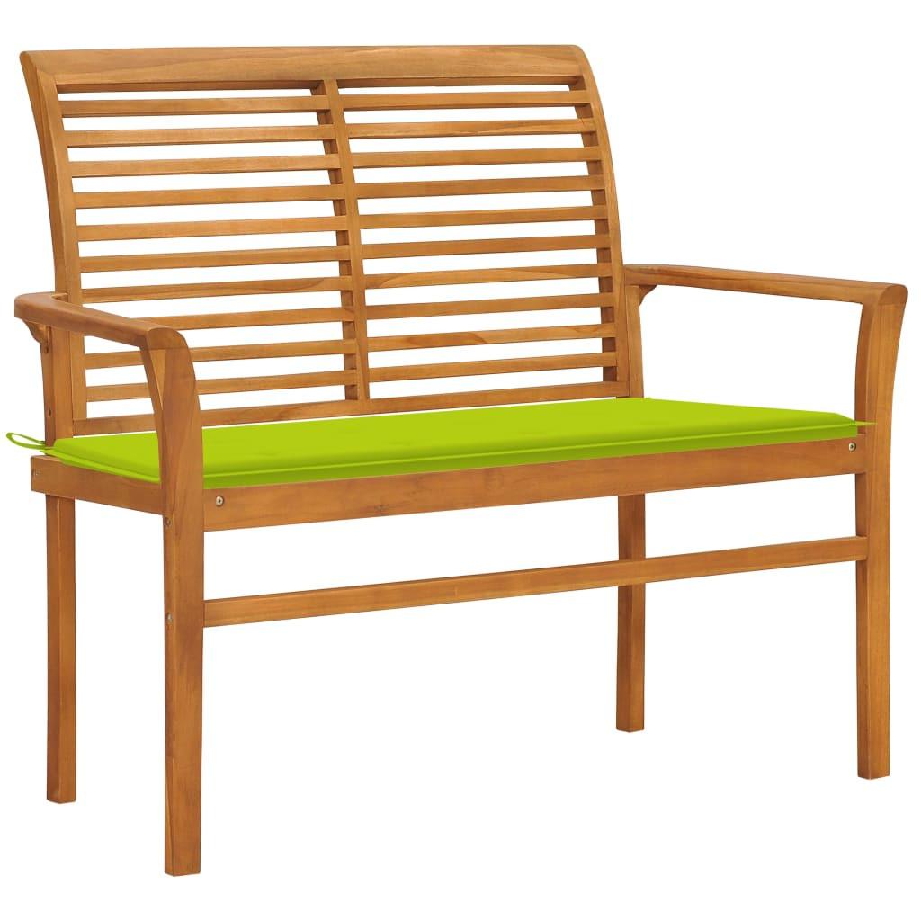 VidaXL Gartenbank teak  