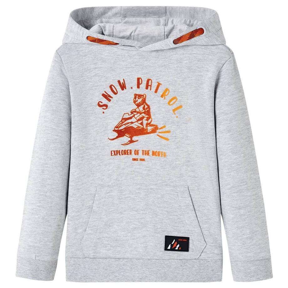 Sweatshirt à capuche pour enfants coton