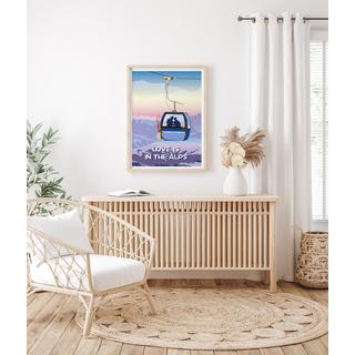 La-Jonx Love is in the Alps - Poster  