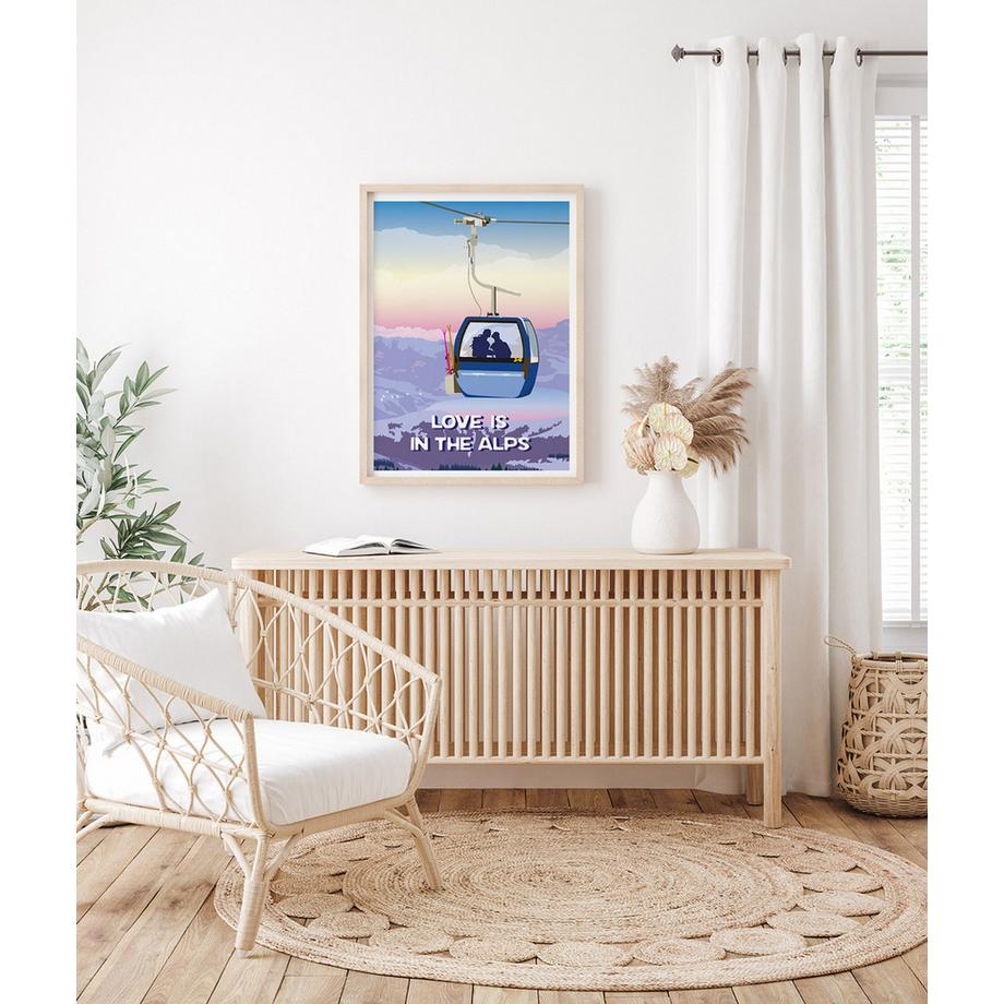 La-Jonx Love is in the Alps - Poster  