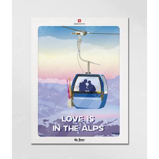 La-Jonx Love is in the Alps - Poster  