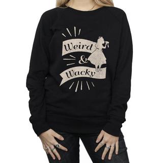 Disney  Alice In Wonderland Weird And Wacky Sweatshirt 