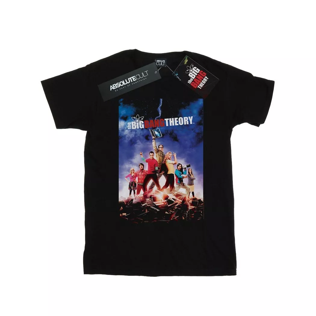The Big Bang Theory - TShirt, für Damen, Schwarz, Größe S