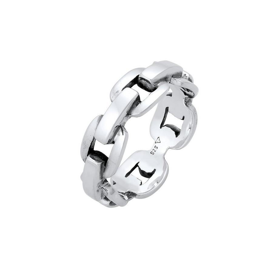 Bague Herren Anker Kettenring Trend 925 Silber