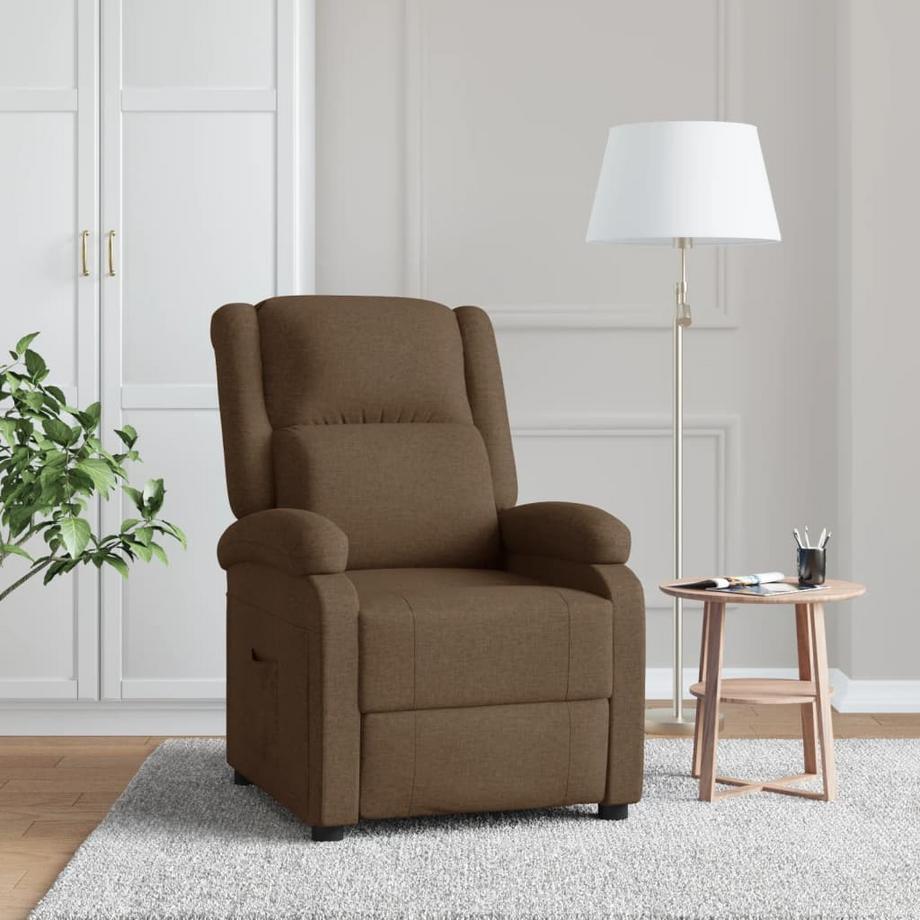 VidaXL Fauteuil inclinable tissu  