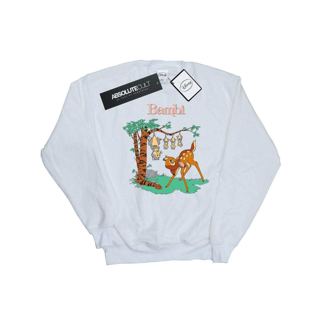Image of Bambi Tilted Up Sweatshirt Damen Weiss L