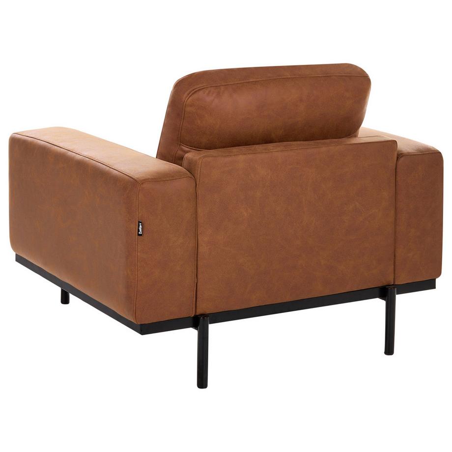 Beliani Sessel aus Kunstleder Retro SOVIK  