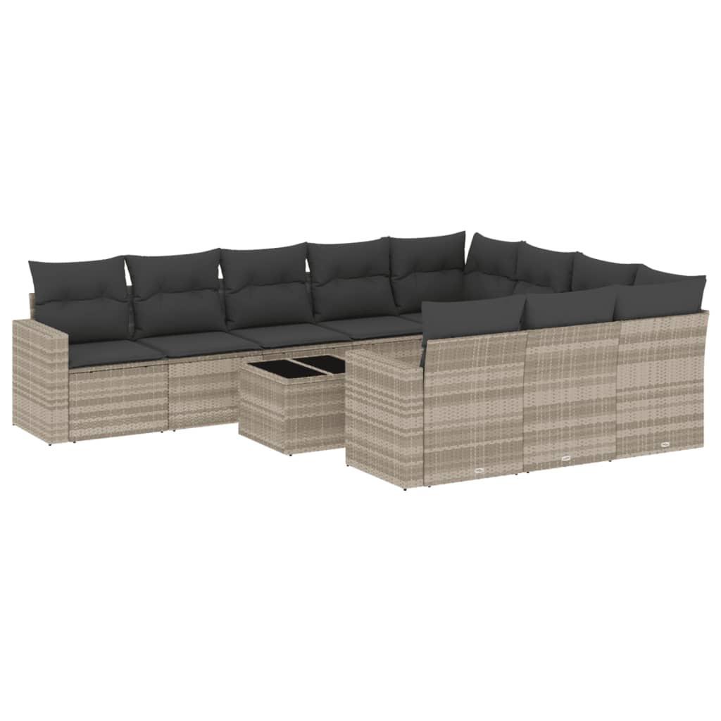 VidaXL Garten sofagarnitur poly-rattan  