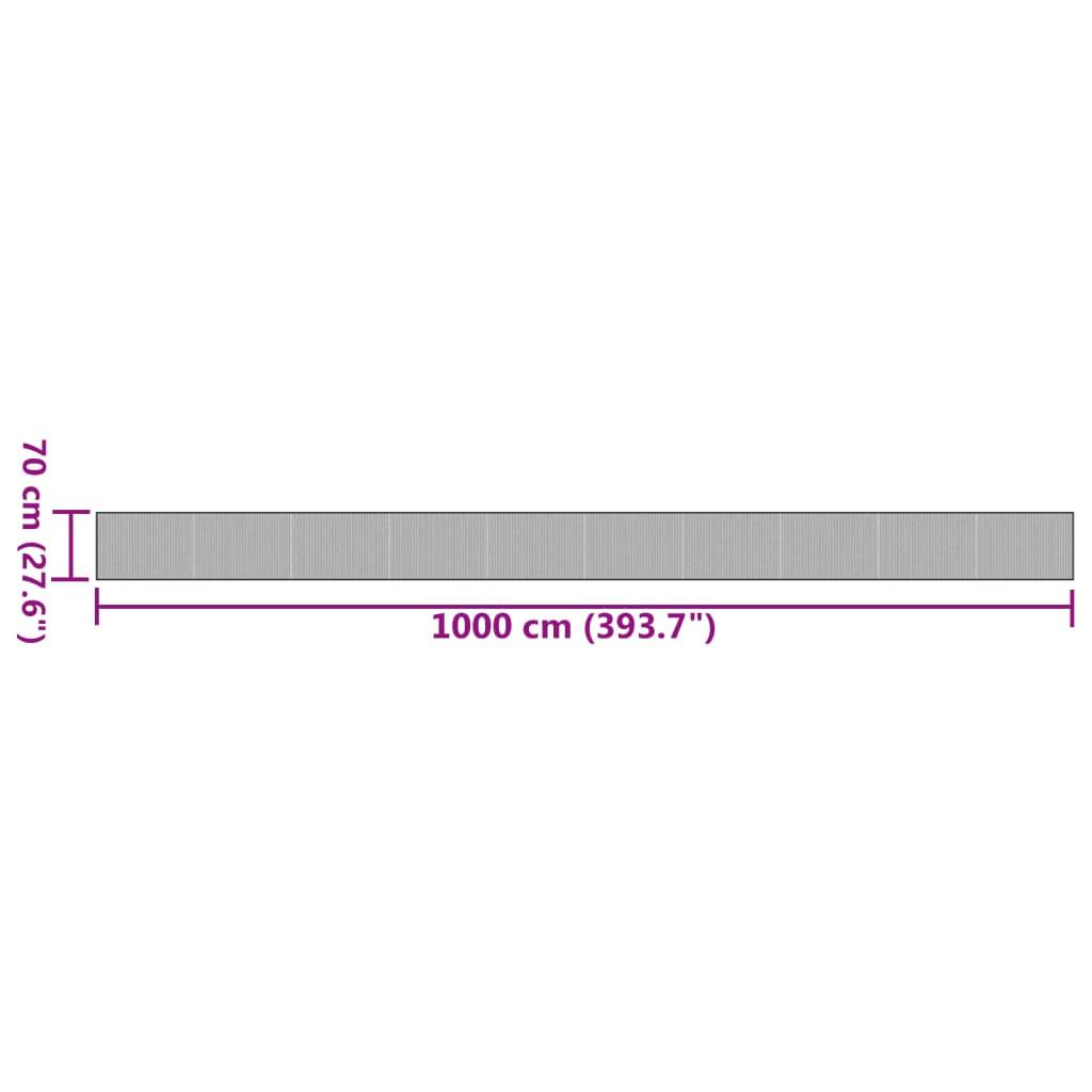 VidaXL  tappeto Fibra di bambù 