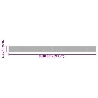 VidaXL  tappeto Fibra di bambù 