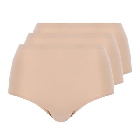 Chantelle Soft Stretch Confezione da 3 Slip a Vita Alta  