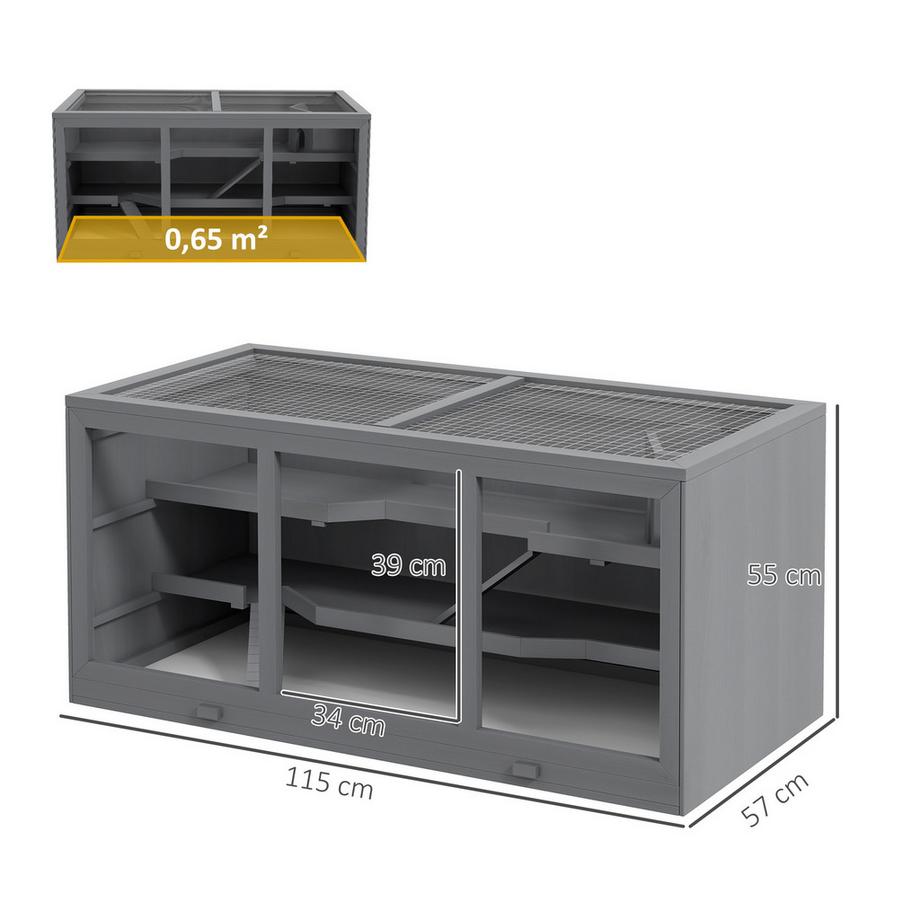 PawHut  Hamsterkäfig 