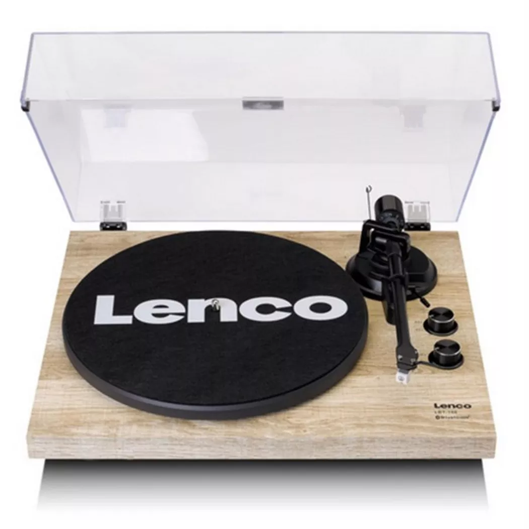 Lenco - Plattenspieler LBT-188 Hellbraun, Schwarz