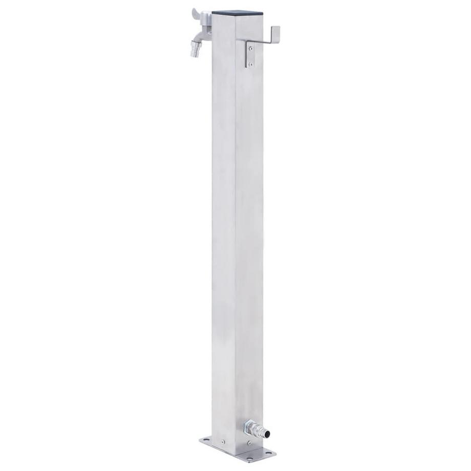 VidaXL colonna d'acqua Acciaio  