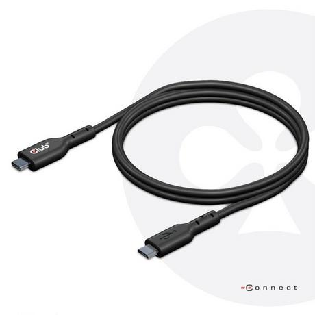 Club3D  CAC-1526 câble USB 1 m USB 3.2 Gen 1 (3.1 Gen 1) USB C Micro-USB B Noir 