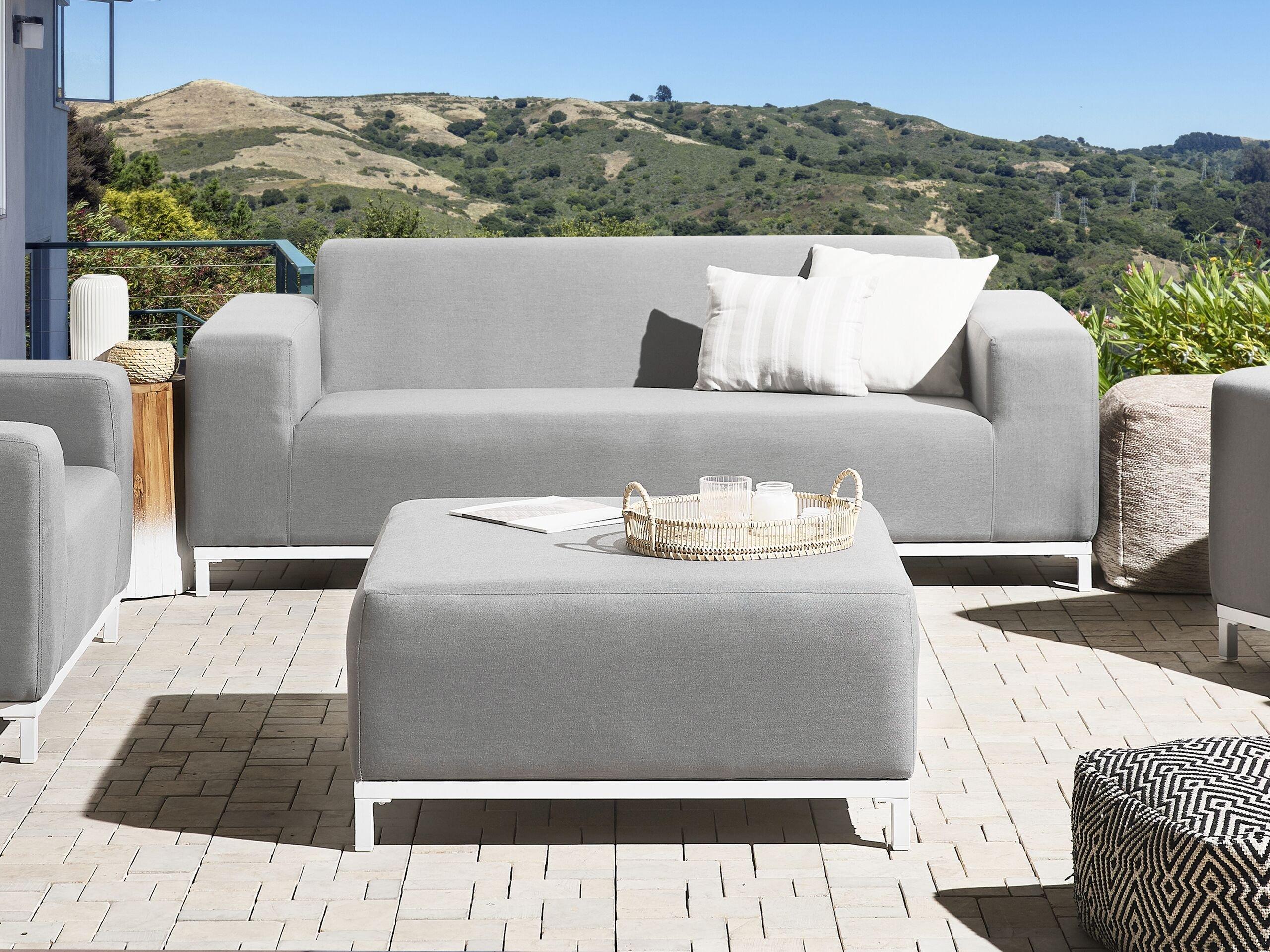 Beliani 3 Sitzer Sofa aus Polyester Industriell ROVIGO  