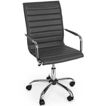 Fauteuil de bureau Perth gris foncé