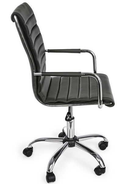 mutoni Fauteuil de bureau Perth gris foncé  