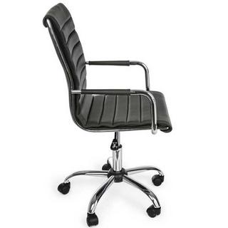 mutoni Fauteuil de bureau Perth gris foncé  