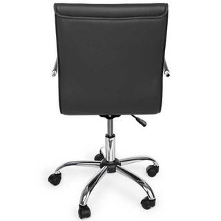 mutoni Fauteuil de bureau Perth gris foncé  