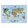 Paco Home Mappa del mondo del tappeto per bambini Maape  