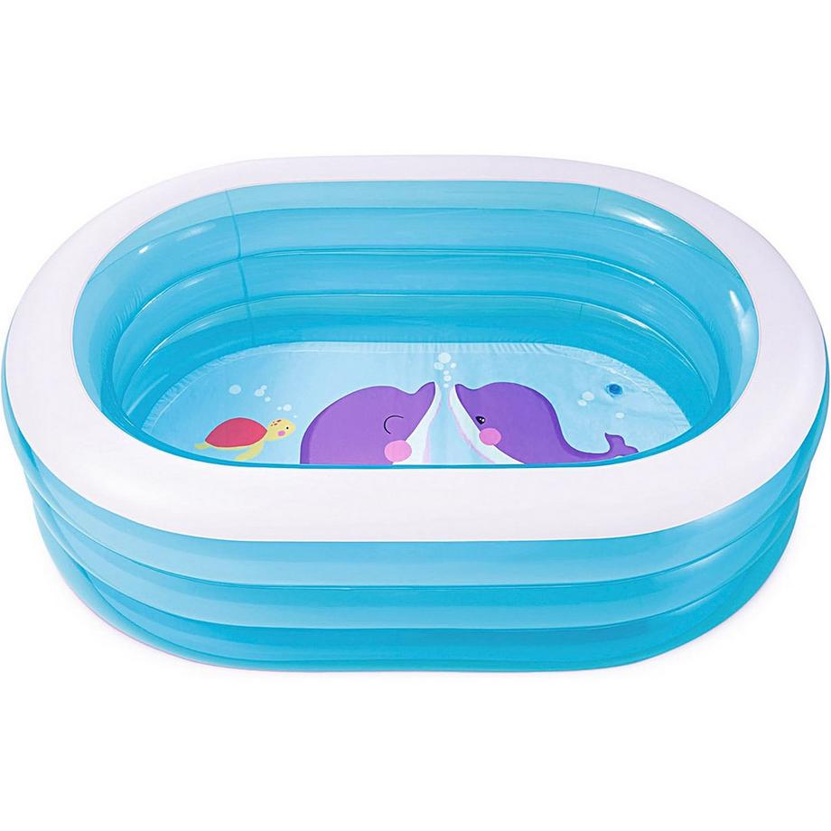 Intex  Aufblasbares ovales Planschbecken für Kinder 163x109x46 cm INTEX 57482 