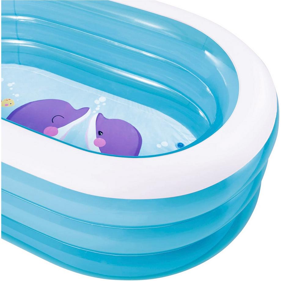 Intex  Aufblasbares ovales Planschbecken für Kinder 163x109x46 cm INTEX 57482 