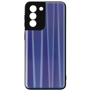 Avizar  Cover Samsung S21 Olografica Blu notte 