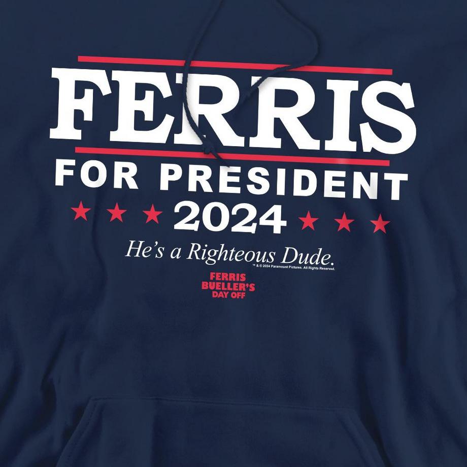 Ferris Bueller´s Day Off Ferris Bueller's Day Off Sweat à capuche Ferris For President  