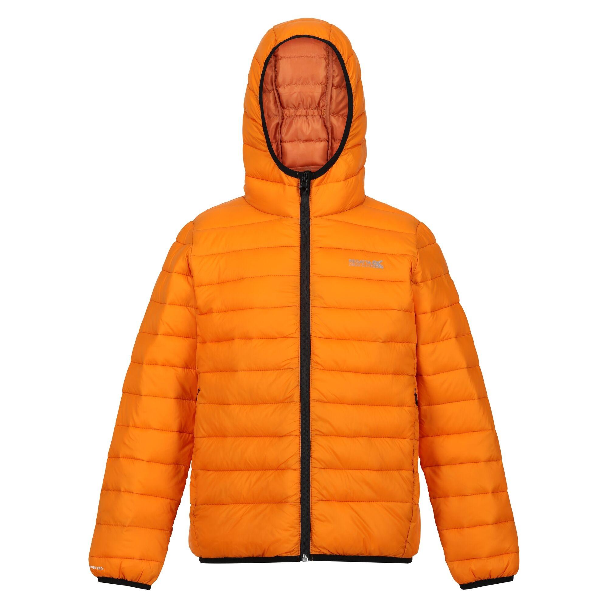 Image of Marizion Steppjacke Mit Kapuze Mädchen Orange Bunt 146/152
