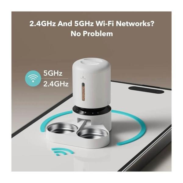 Petlibro  Futterautomat Granary Dual mit Kamera für Katzen und Hunde 