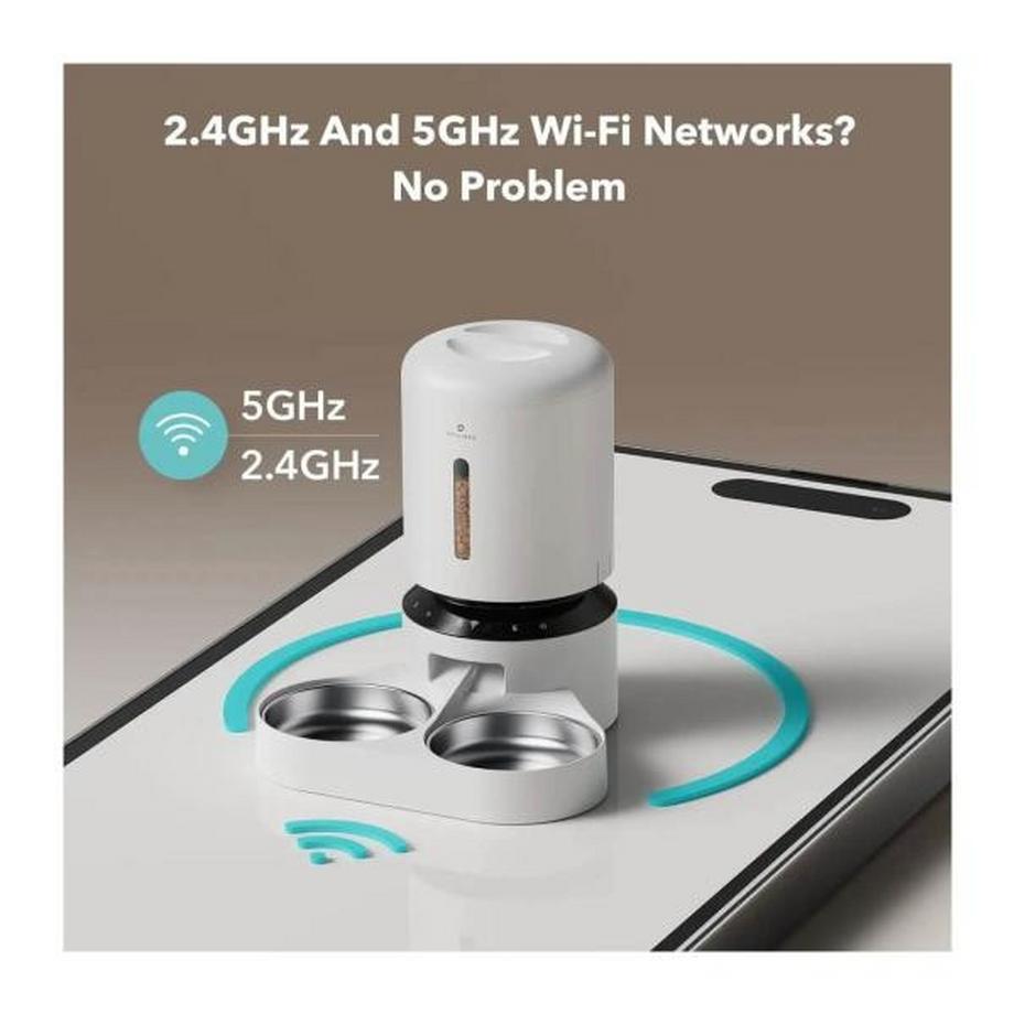 Petlibro  Futterautomat Granary Dual mit Kamera für Katzen und Hunde 