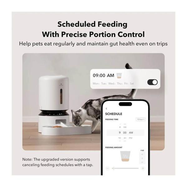 Petlibro  Futterautomat Granary Dual mit Kamera für Katzen und Hunde 