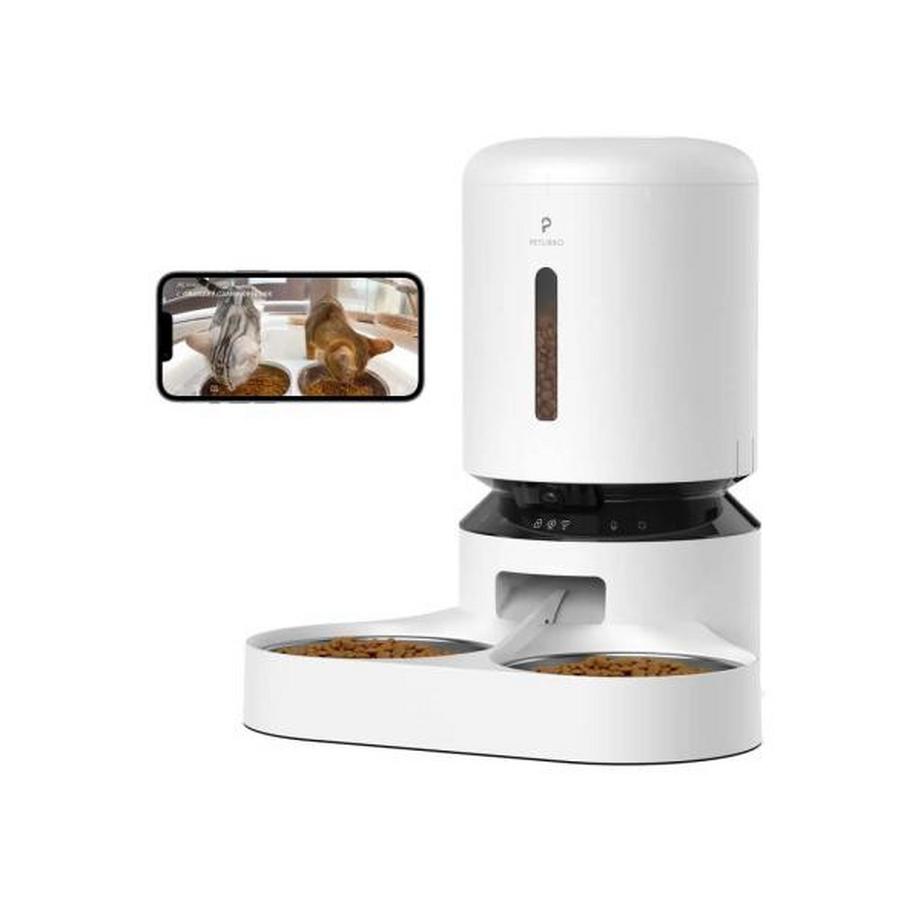 Futterautomat Granary Dual mit Kamera für Katzen und Hunde