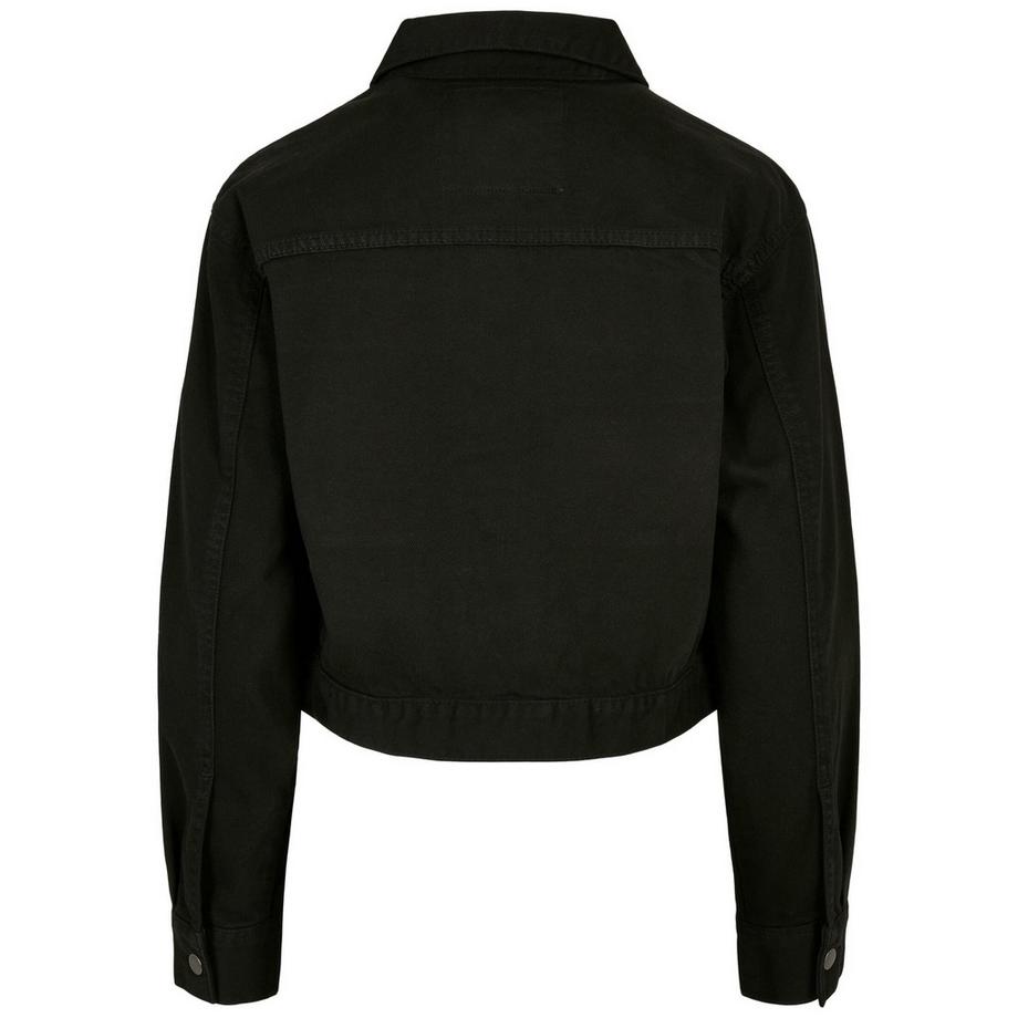 URBAN CLASSICS Giacca Corta in Denim Boxy Worker  