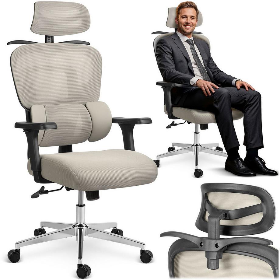 Chaise de bureau Sofotel Talin Micro Mesh - Gris