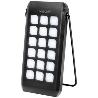 LogiLink  Solar Powerbank 10 mAh, Taschenlampe, 2x USB-A QC & 1x USB-C PD 
