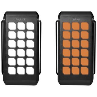 LogiLink  Solar Powerbank 10 mAh, Taschenlampe, 2x USB-A QC & 1x USB-C PD 