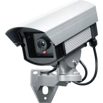 PENTATECH KA05 Kamera-Attrappe für aussen, mit LED-Blinklicht