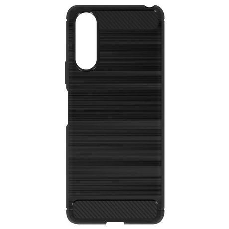 Avizar  Coque Sony Xperia 10 2 Métal brossé Noir 