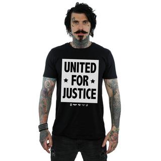 DC COMICS  Tshirt JUSTICE LEAGUE UNITED FOR JUSTICE 